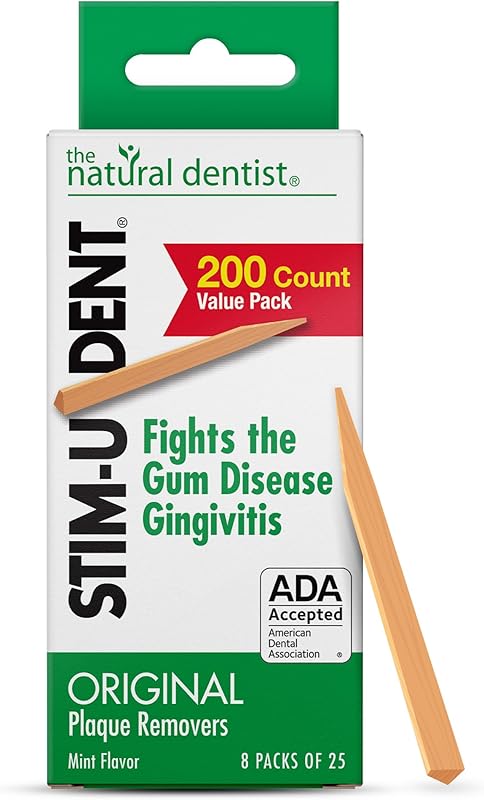 The Natural Dentist Stim U Dent Toothpicks Travel Friendly